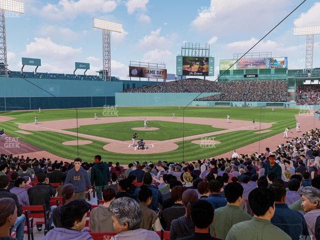 Fenway Park - Section Loge Box 130 Seat View