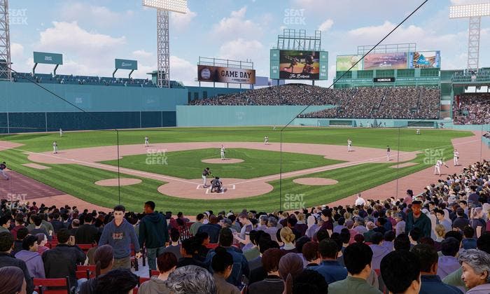 Fenway Park - Section Loge Box 130 Seat View