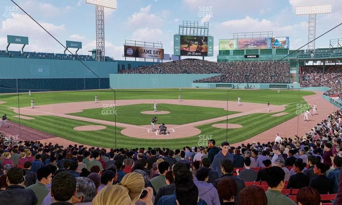 Fenway Park - Section Loge Box 131 Seat View