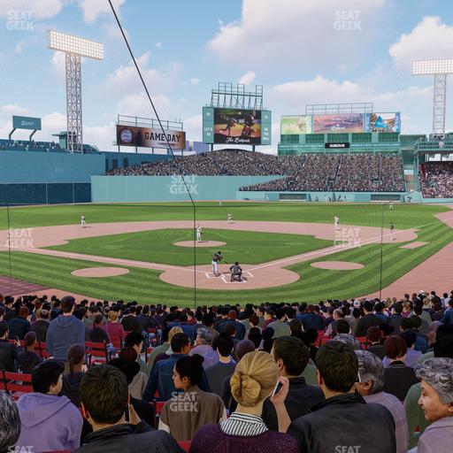 Fenway Park - Section Loge Box 132 Seat View