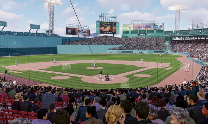 Fenway Park - Section Loge Box 132 Seat View