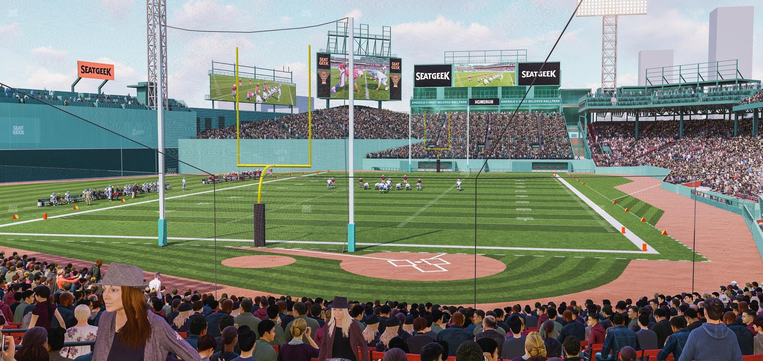 Fenway Park - Section Loge Box 133 Seat View