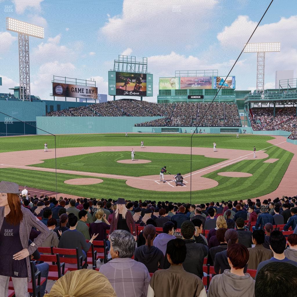 Fenway Park - Section Loge Box 133 Seat View