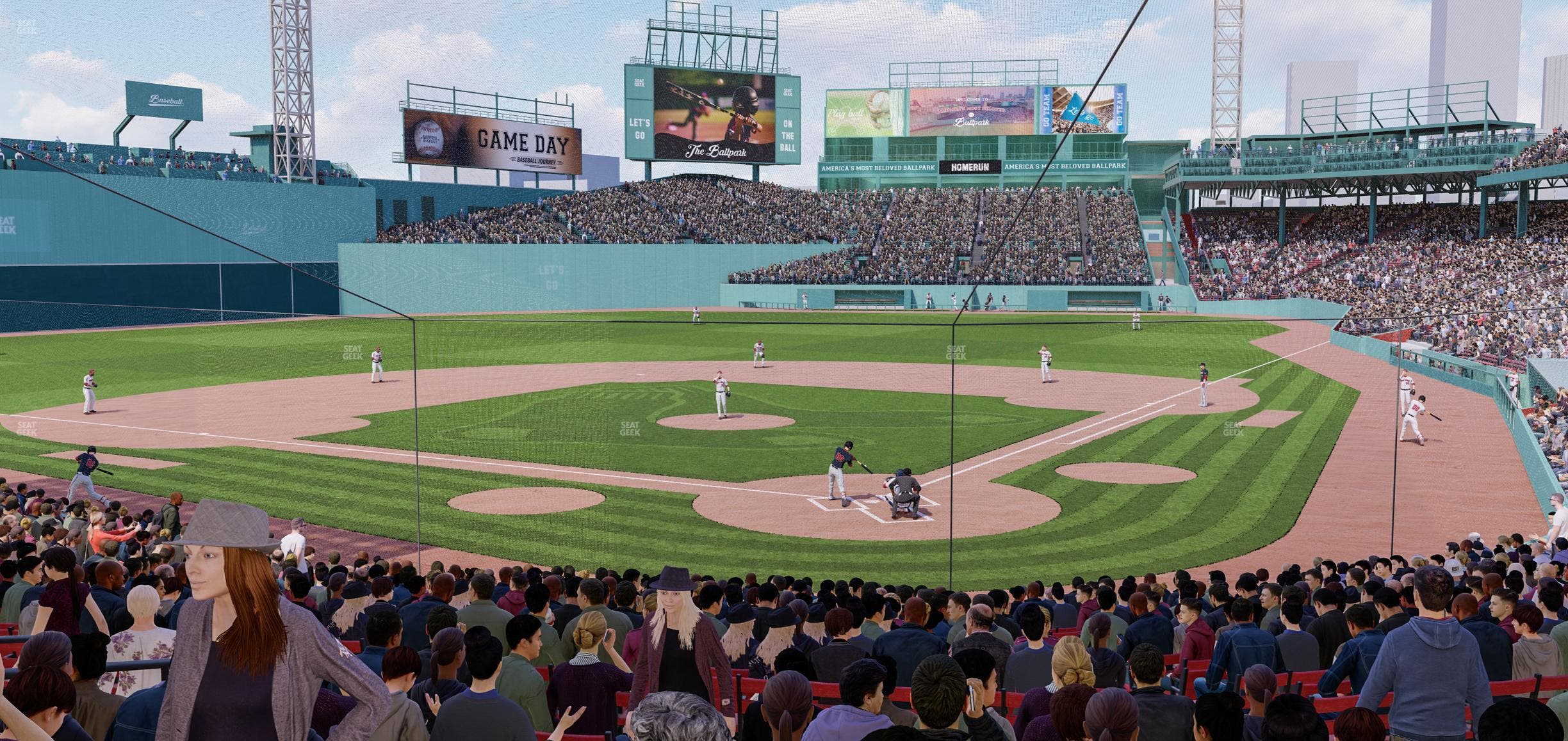 Fenway Park - Section Loge Box 133 Seat View