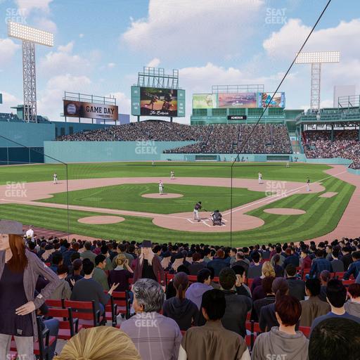 Fenway Park - Section Loge Box 133 Seat View