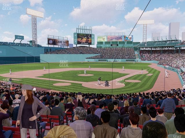 Fenway Park - Section Loge Box 133 Seat View