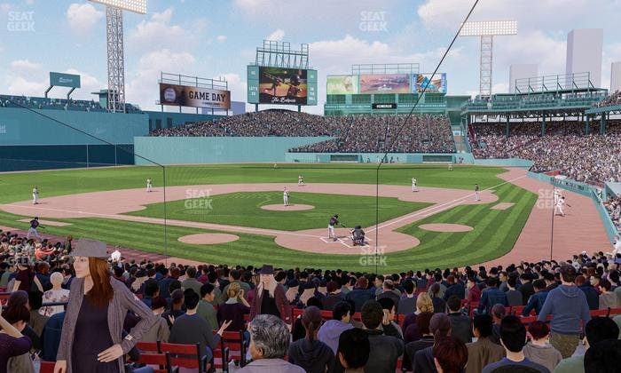 Fenway Park - Section Loge Box 133 Seat View