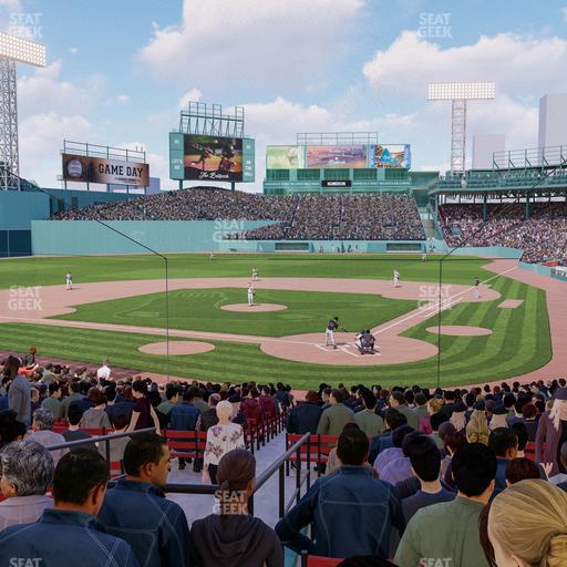 Fenway Park - Section Loge Box 134 Seat View