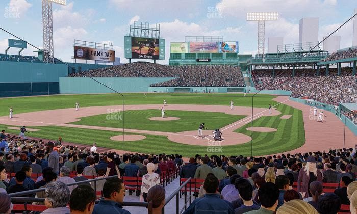 Fenway Park - Section Loge Box 134 Seat View