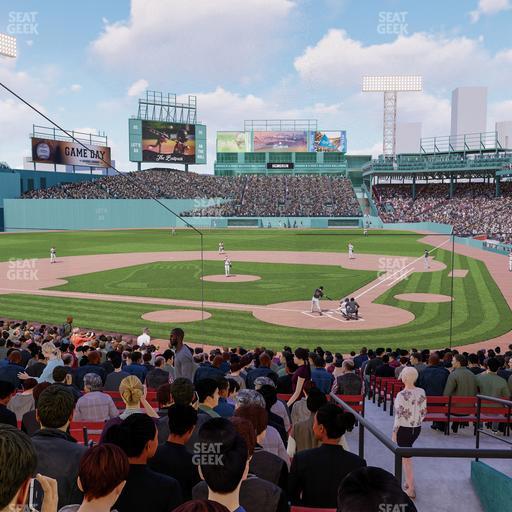 Fenway Park - Section Loge Box 135 Seat View