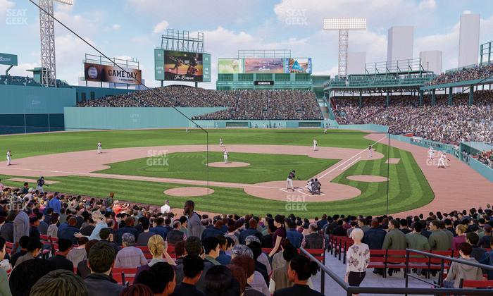 Fenway Park - Section Loge Box 135 Seat View