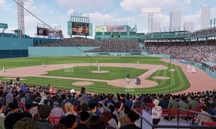 Fenway Park - Section Loge Box 135 Seat View