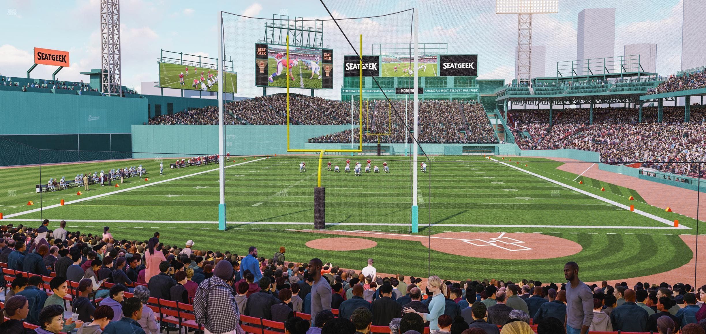 Fenway Park - Section Loge Box 136 Seat View