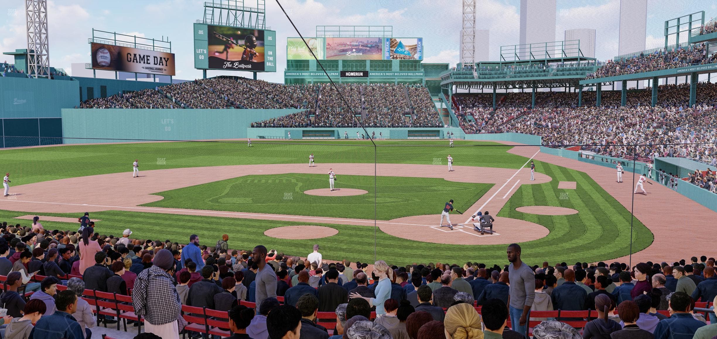 Fenway Park - Section Loge Box 136 Seat View