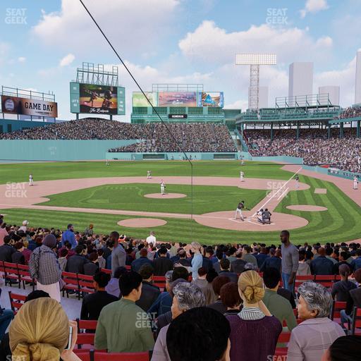 Fenway Park - Section Loge Box 136 Seat View
