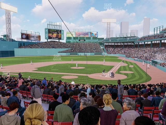 Fenway Park - Section Loge Box 136 Seat View