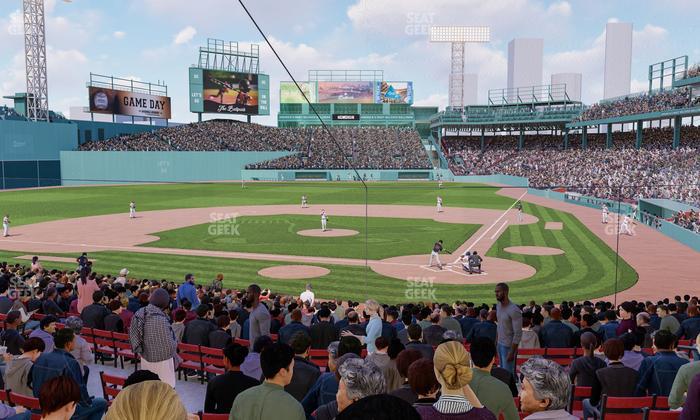 Fenway Park - Section Loge Box 136 Seat View