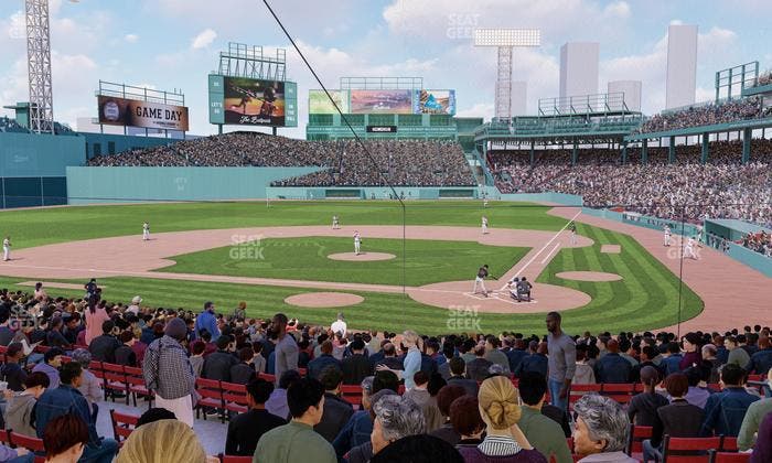 Fenway Park - Section Loge Box 136 Seat View