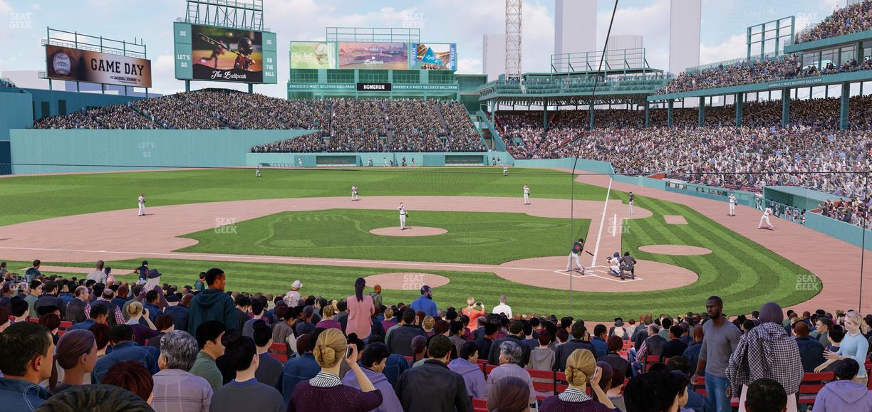 Fenway Park - Section Loge Box 137 Seat View