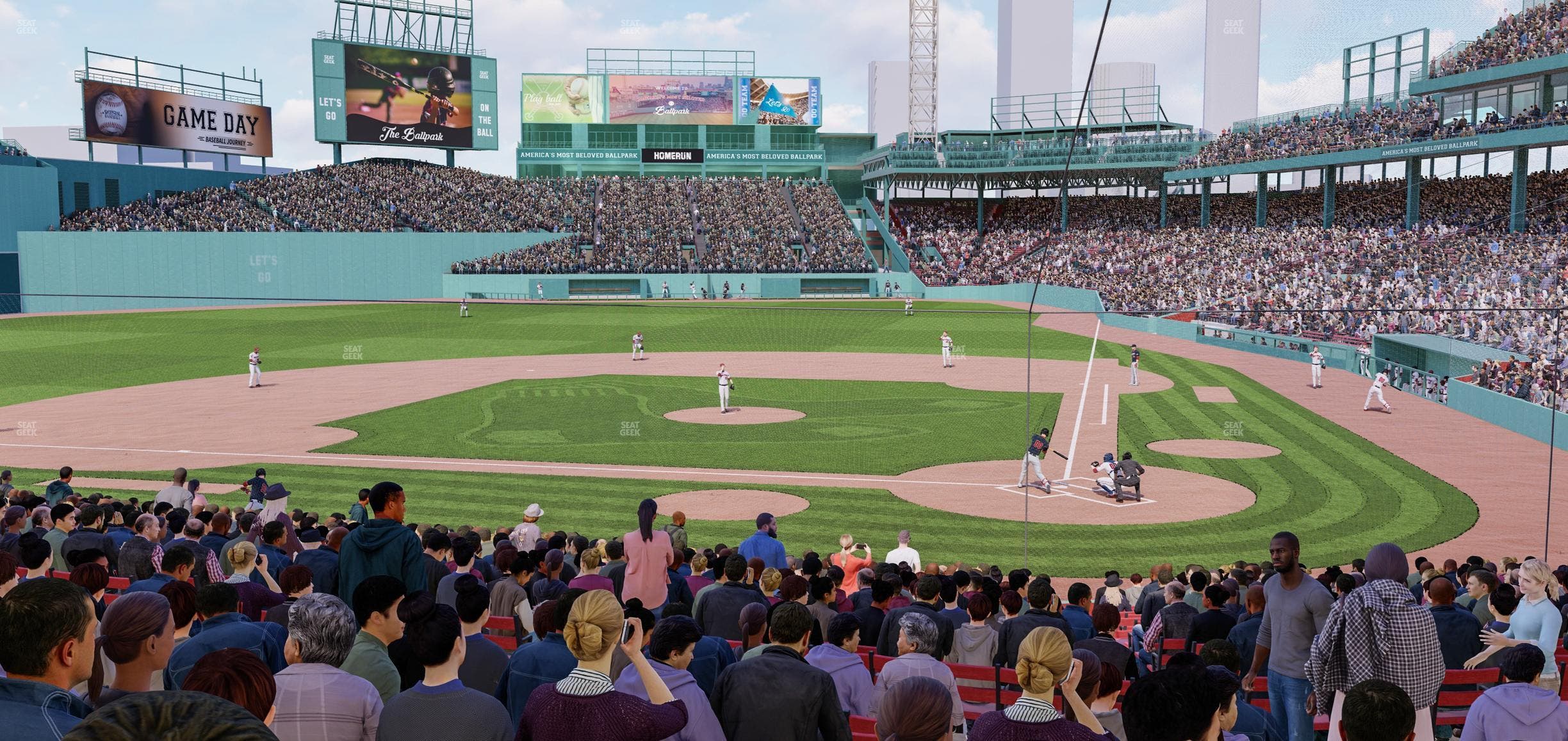 Fenway Park - Section Loge Box 137 Seat View