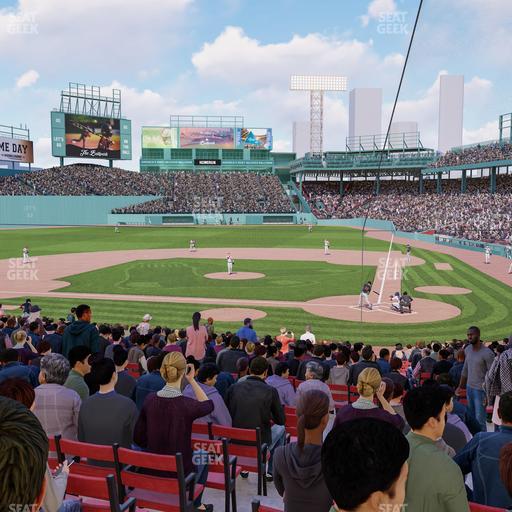 Fenway Park - Section Loge Box 137 Seat View