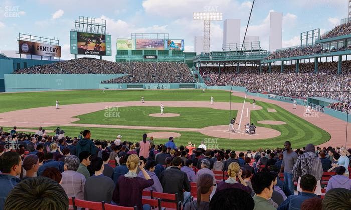 Fenway Park - Section Loge Box 137 Seat View