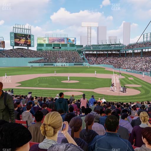 Fenway Park - Section Loge Box 138 Seat View