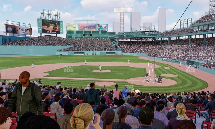 Fenway Park - Section Loge Box 138 Seat View