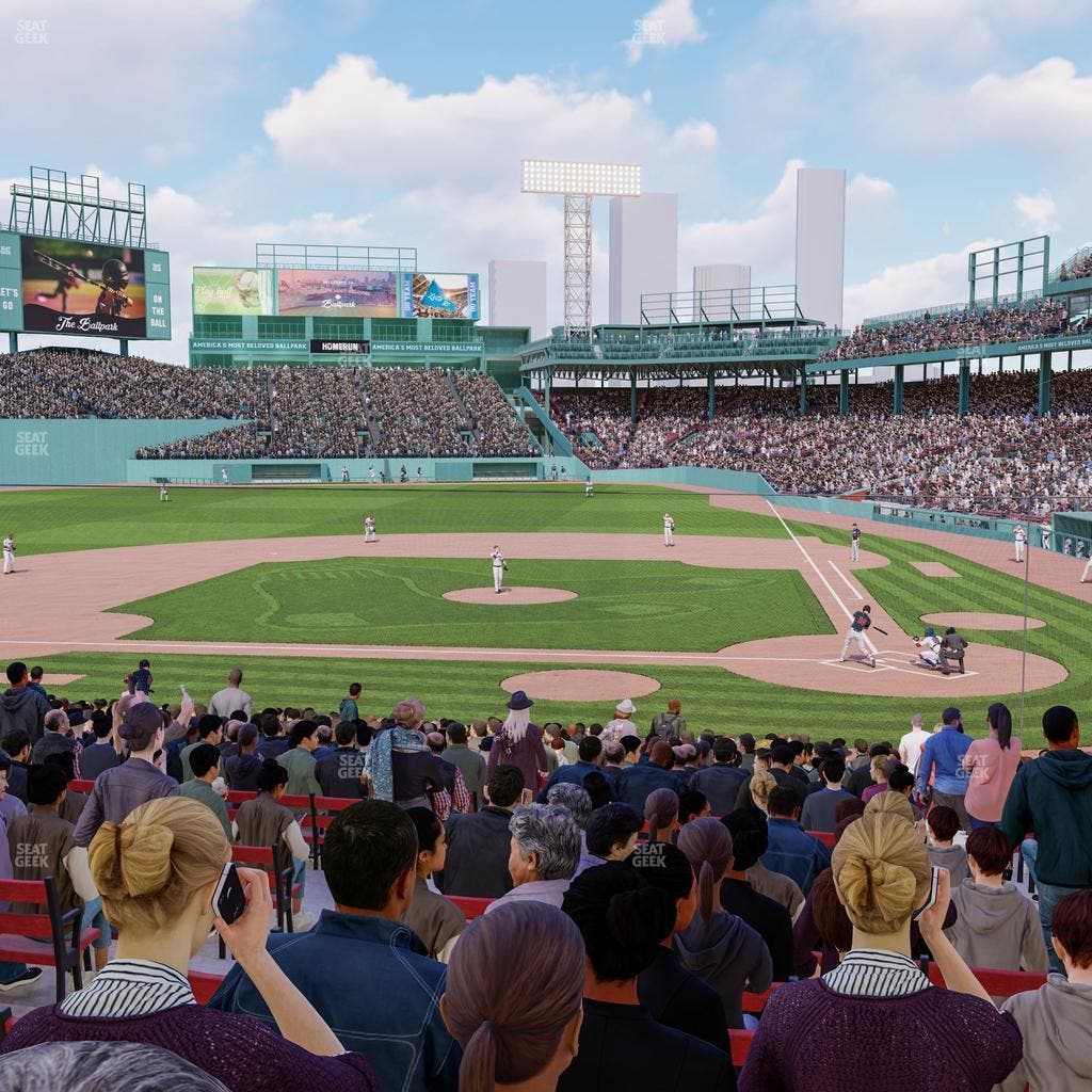 Fenway Park - Section Loge Box 140 Seat View