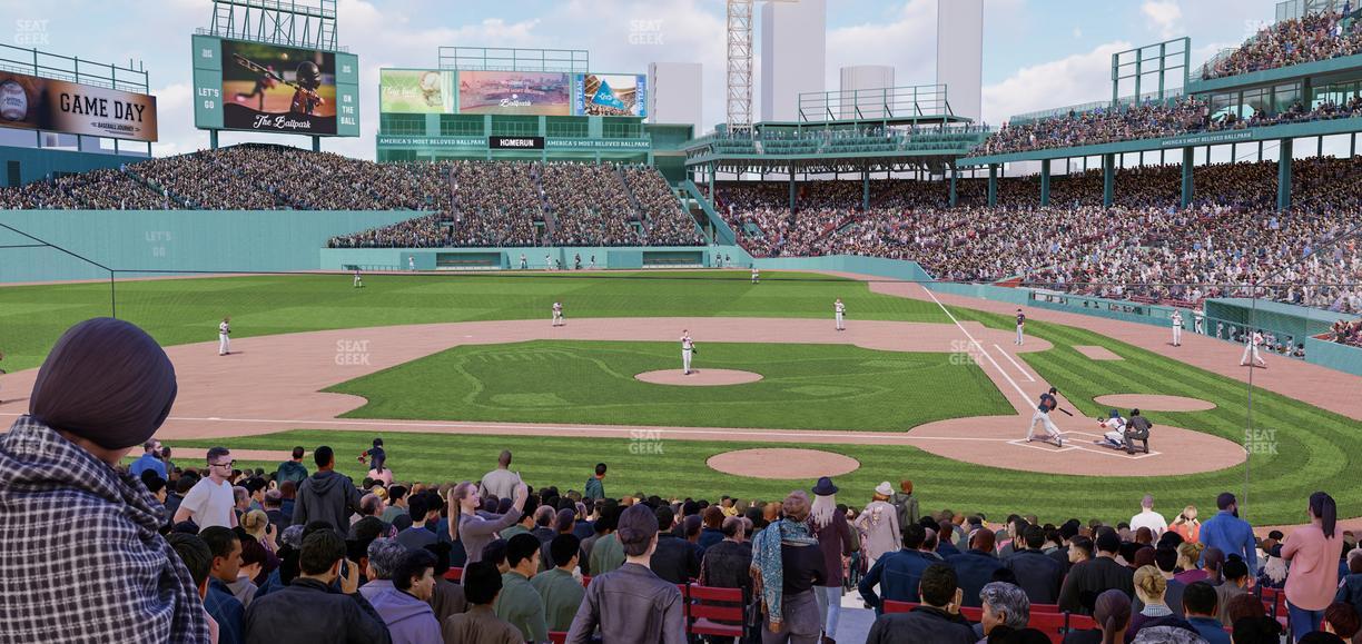 Fenway Park - Section Loge Box 141 Seat View