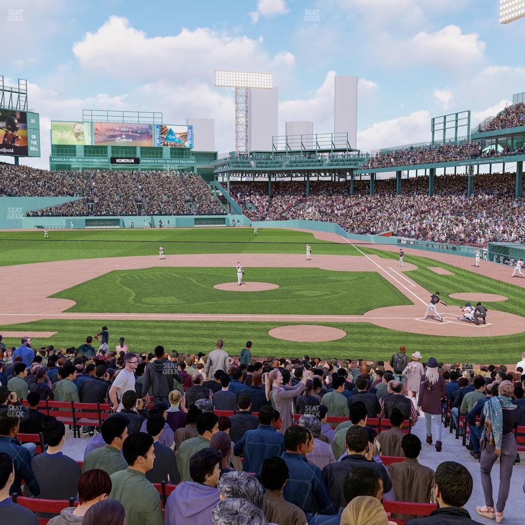Fenway Park - Section Loge Box 142 Seat View