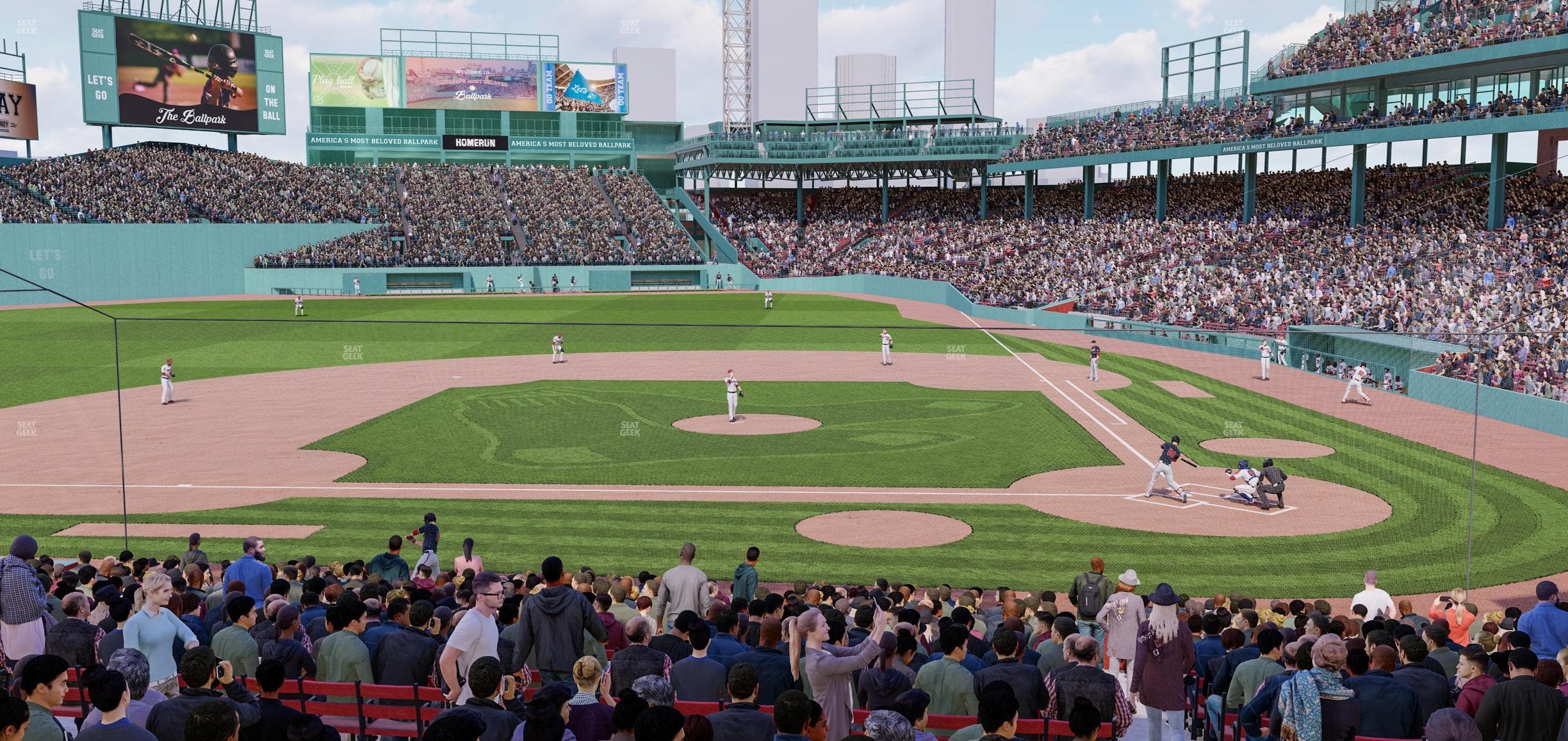 Fenway Park - Section Loge Box 142 Seat View