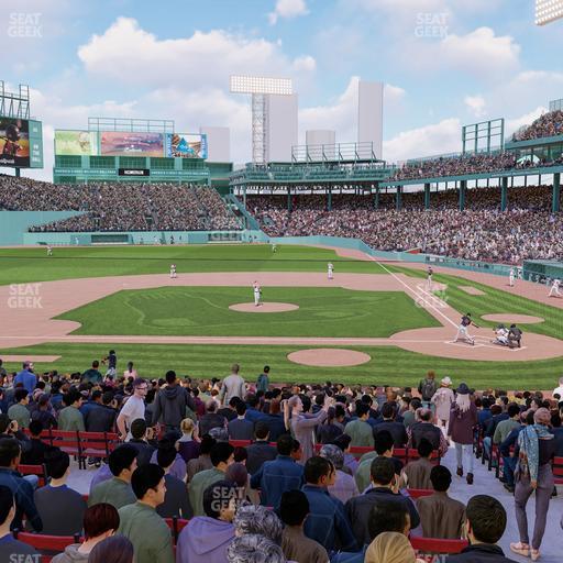 Fenway Park - Section Loge Box 142 Seat View