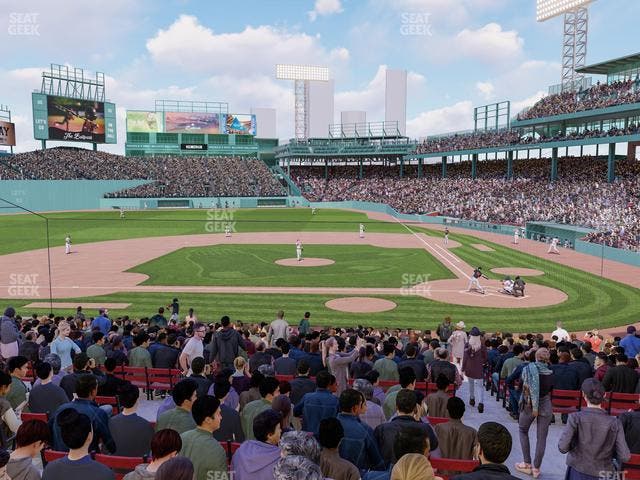 Fenway Park - Section Loge Box 142 Seat View