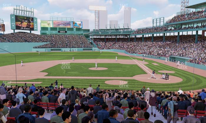 Fenway Park - Section Loge Box 142 Seat View