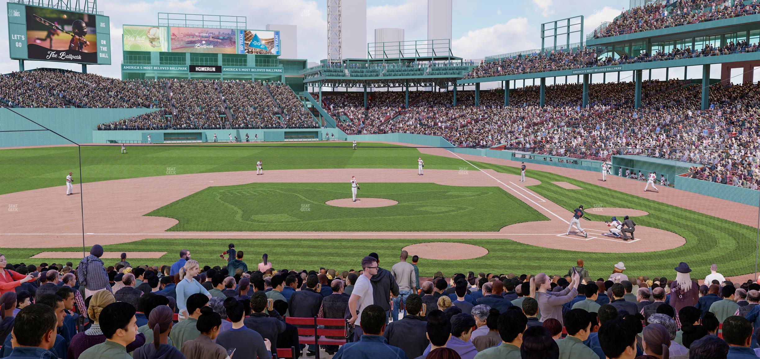 Ｐｈｅｗ：Ｖｉｅｗ Fenway Park - Section Loge Box 143 Seat View | SeatGeek