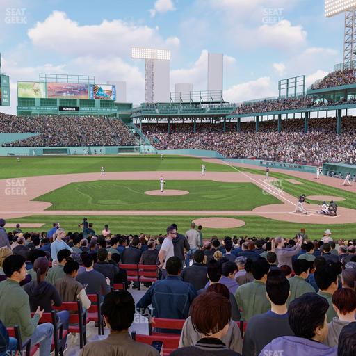 Fenway Park - Section Loge Box 143 Seat View
