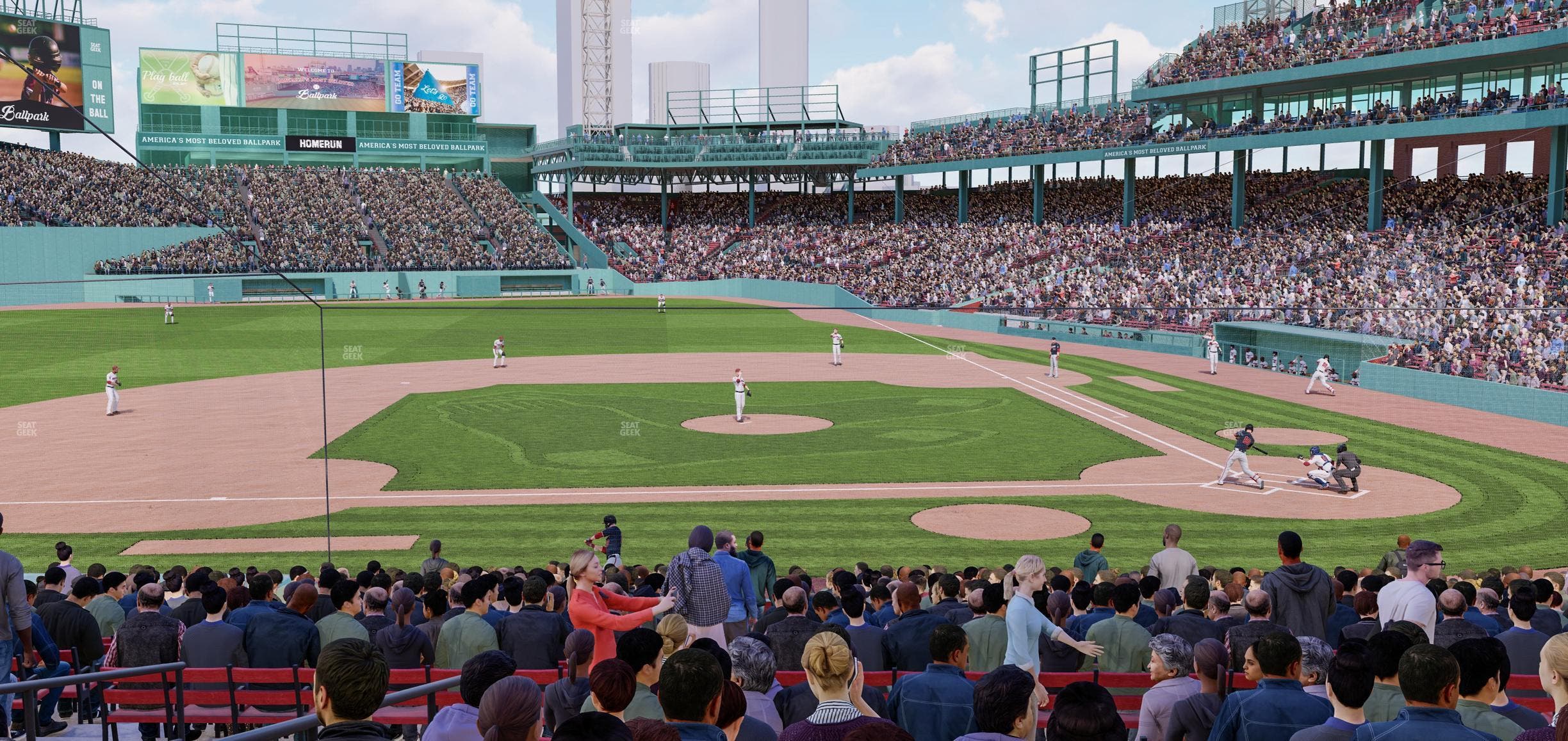 Fenway Park - Section Loge Box 145 Seat View
