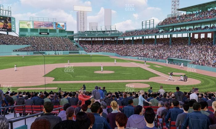 Fenway Park - Section Loge Box 145 Seat View