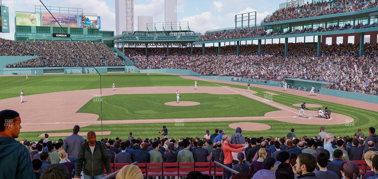 Fenway Park - Section Loge Box 146 Seat View
