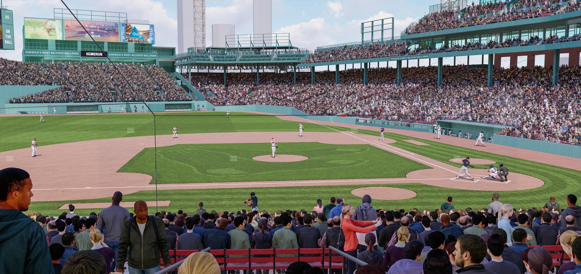 Fenway Park - Section Loge Box 146 Seat View