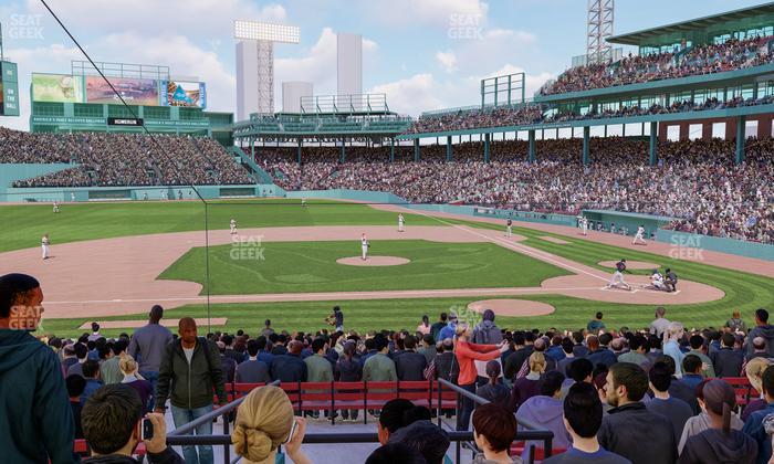 Fenway Park - Section Loge Box 146 Seat View