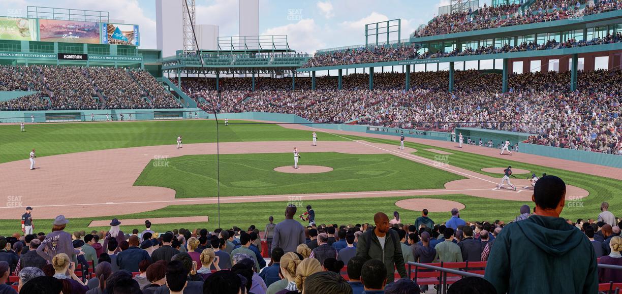 Fenway Park - Section Loge Box 147 Seat View