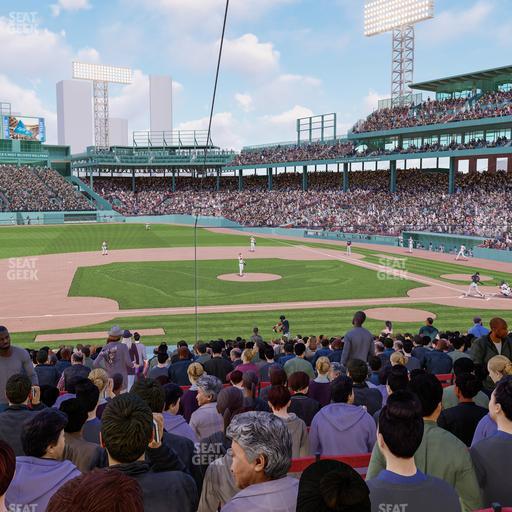 Fenway Park - Section Loge Box 148 Seat View