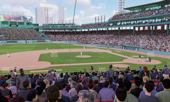Fenway Park - Section Loge Box 148 Seat View