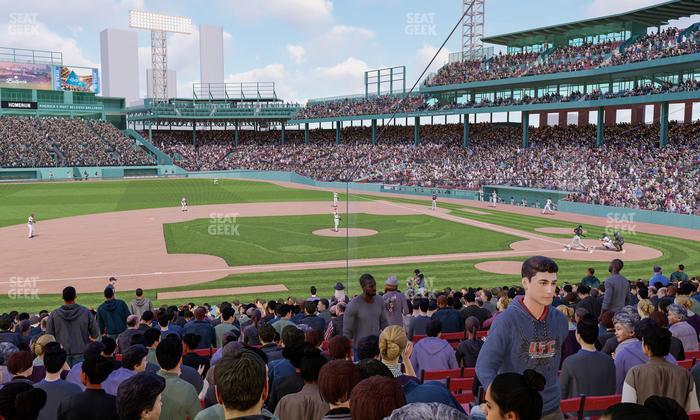 Fenway Park - Section Loge Box 149 Seat View