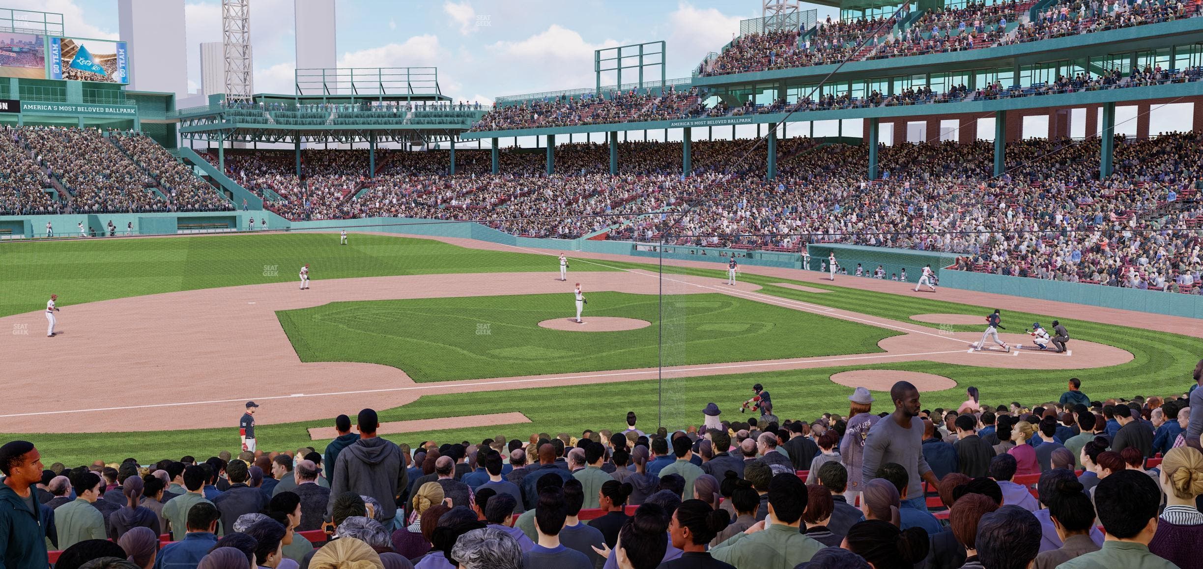 Fenway Park - Section Loge Box 150 Seat View