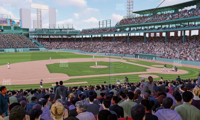 Fenway Park - Section Loge Box 150 Seat View