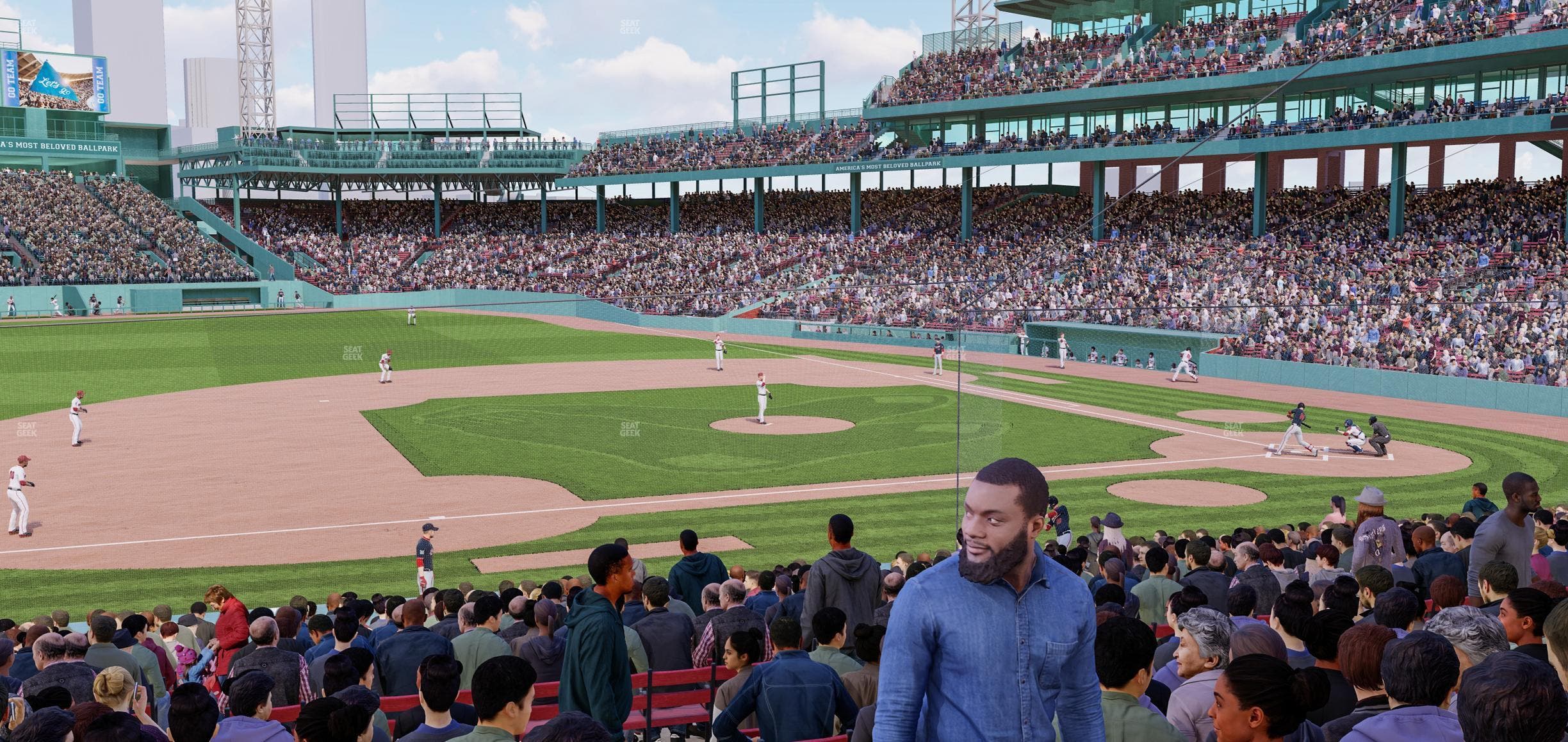 Fenway Park - Section Loge Box 151 Seat View