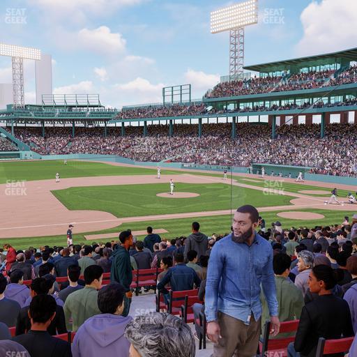 Fenway Park - Section Loge Box 151 Seat View